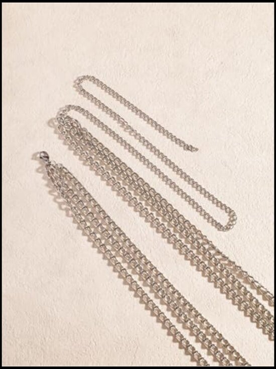 Adjustable Star Waist Chain Belt Y2K Gothic Punk Emo Grunge Alternative Style
